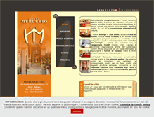Tablet Screenshot of hotelmercurio.net