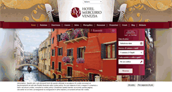 Desktop Screenshot of hotelmercurio.com